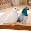 Simulation Pigeon Plush Toy Cartoon Birds Peace Dove Doll Children Gift Decoation Birthday Christmas Gift  Bird Toys