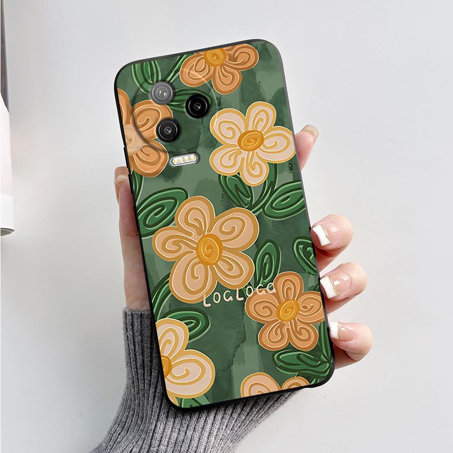 Для Infinix Note 12 Pro 4G Защита Личность Красивые Расписные Чехлы Для Infinix Note 12 4G 2023 Ударопрочный Черный Чехол
