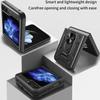 Camera Protection Case for Samsung Z Flip 6 5 4 3 Galaxy Z Flip6 Flip 5 4 3 Armor Hybrid Ring Back Cover