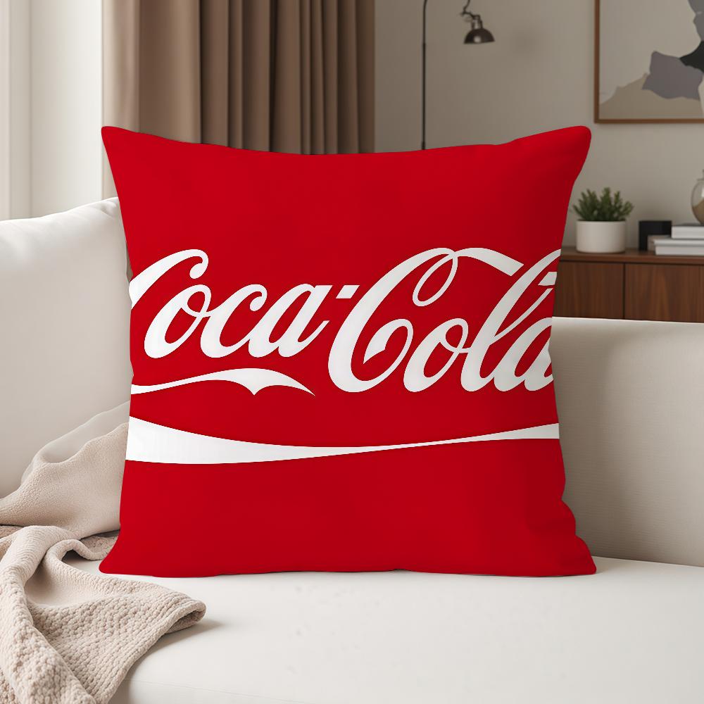 Модная Наволочка с Принтом C-Coca C-Cola Подходит для Спален Гостиных Автомобилей Домашнего Декора