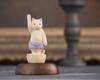 Cat Birth of Original Sculptor and Butsuya Sakai Wooden Carving Buddha Statue Lucky Feng Shui Ornament Tanjo Buddha, Shakyamuni, Supervisor - Figure,