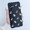 Чехол для Vivo Y22 Y22s Y35 Милый Астронавт Панда Мягкий ТПУ Силиконовый Чехол для телефона для vivoY22s Y 22s V2206 V2207 Y 35 V2205 Coque
