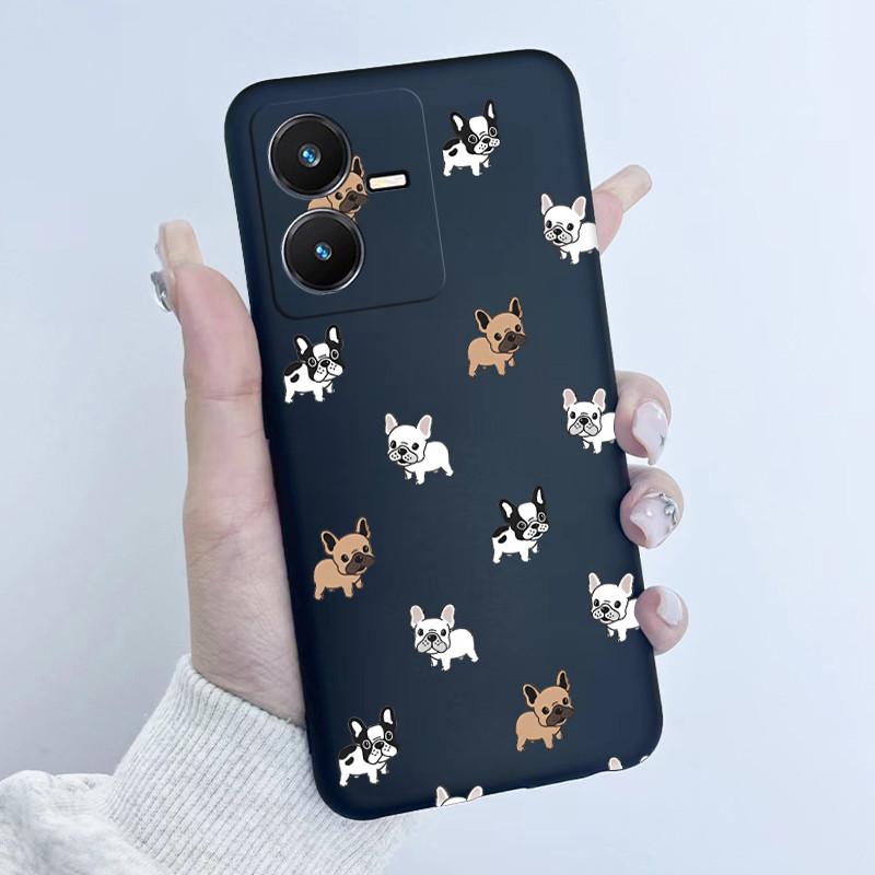 Чехол для Vivo Y22 Y22s Y35 Милый Астронавт Панда Мягкий ТПУ Силиконовый Чехол для телефона для vivoY22s Y 22s V2206 V2207 Y 35 V2205 Coque