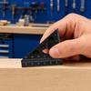 High Precision Measuring Tool Aluminum Alloy Layout Measuring Tool Triangle Ruler  For Woodworking