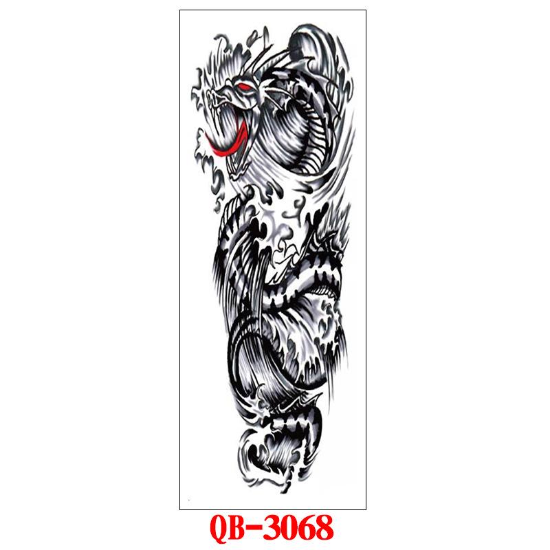 Full Arm Tattoo Sticker Full Arm, Full Arm Big Picture Tattoo Sticker, Flower Arm Tattoo Sticker Tattoo