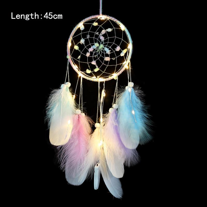 Dream Decor Catcher Wind Chimes Girl Home Подвесные детские украшения для детской спальни и детской комнаты Эстетические аксессуары Декор