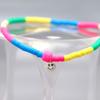 BONBEAU Candy Color Clay Band Anklet