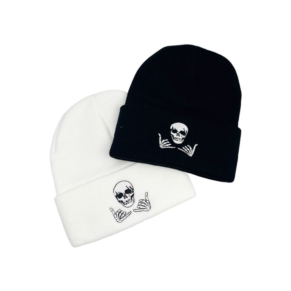 Утолщенная холодная шапка эластичная вязаная шапка-бини новая женская зимняя шапка для улицы для лыж