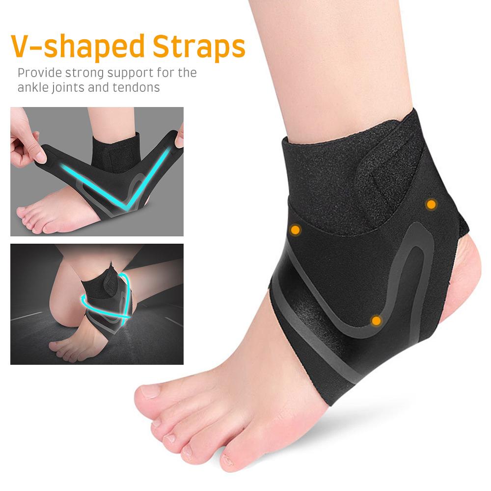 Sports Ankle Braces | Compression Ankle Supports for Outdoor Activities | Ankle Straps | Ankle Support to Prevent Sprains | Suitable for Basketball,