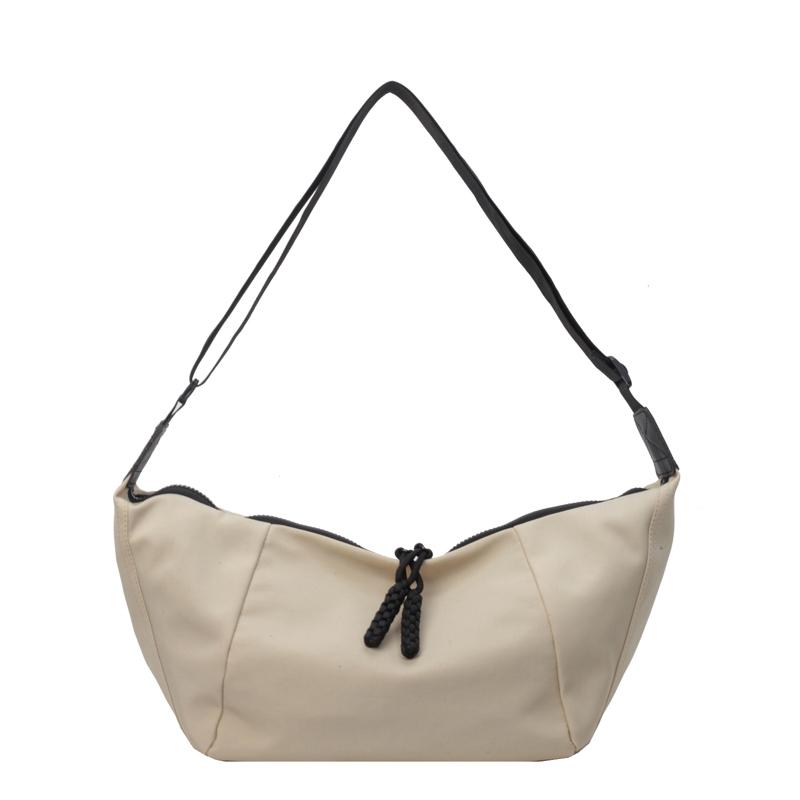 Сплошная цветная сумка большой емкости, женская сумка для пельменей, портативная дорожная сумка через плечо