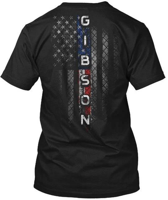 Футболка Gibson Family с американским флагом Сделано в США Размеры от S до 5XL