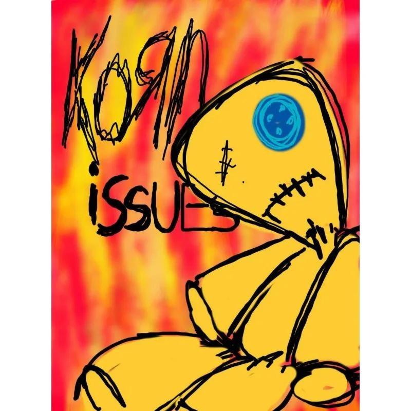 Обложка музыкального альбома рок-группы Korn, печать постера на холсте, настенная картина для гостиной, спальни, бара, кофейни, домашнего декора, акцент