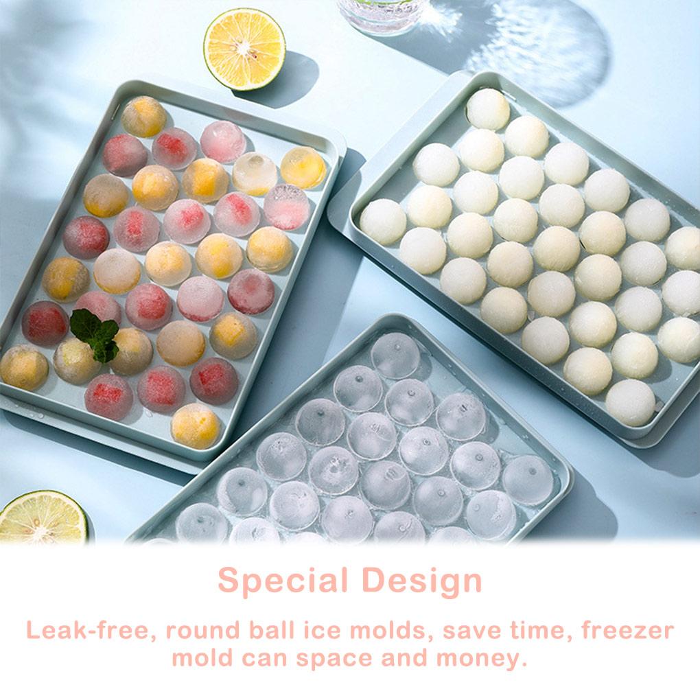 Поддон для льда с крышкой, многосекционный ящик для хранения, гибкий, безопасный, небольшой контейнер для мячей, гаджеты, аксессуары для коктейлей и напитков