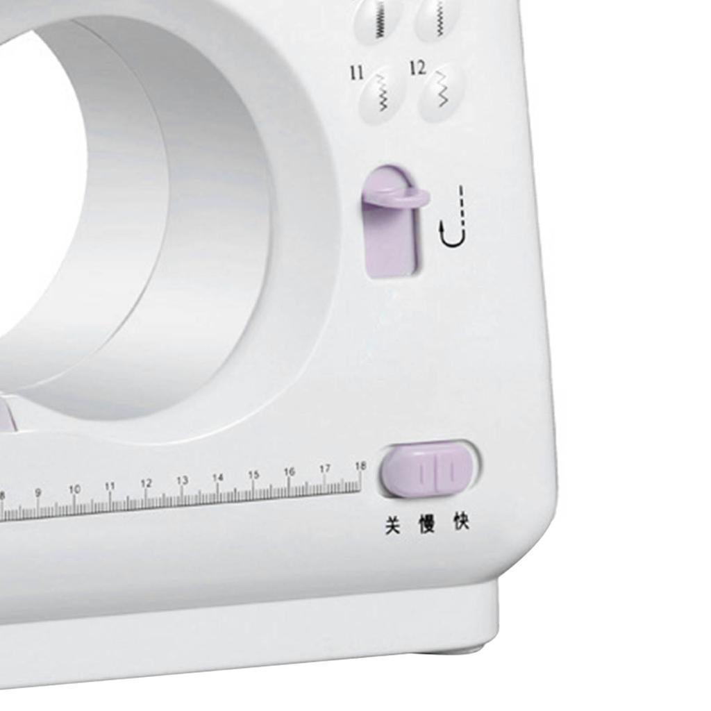 Mini Sewing Machine Multifunction Portable Electric Sewing Machine for Household