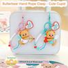 Butterbear Cute Cupid Adorable Eros Keychain Butter Bear Bag Charms