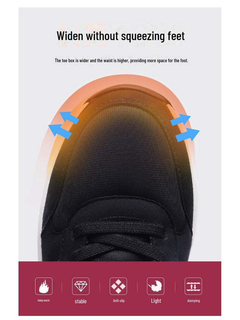 Official Non-Slip Soft Sole Shoes: Comfortable Walking Shoes for Middle-aged and Elderly