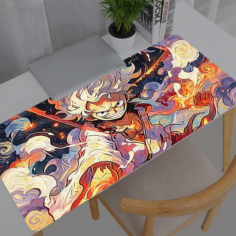 Kawaii Mouse Pad One Piece Anime Durable Gabinete Gamer Computer Desk Mat Keyboard New Xxl Gaming Accessories Mousepad