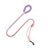 New Oblique Span Liberated Hands Dog Leash Cloud Foam Dopamine Contrasting Color Multi-functional Dog Leash Dog Chain