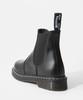 Доктор. Ботинки Челси Dr. Martens 2976 26257001 Белая Строчка Кожаные Черные