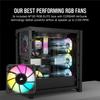 Корпус для ПК CORSAIR iCUE 4000D RGB Airflow Закаленное стекло Черный CS8623 Mid-Tower Мид-тауэр CC-9011240-WW