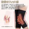 Knee Knee Support for Air Conditioning and Cold Weather and Knee Pain Sports Impact Injury Joint Knee Muscle and Ligament 3D Knit Support, Protection,