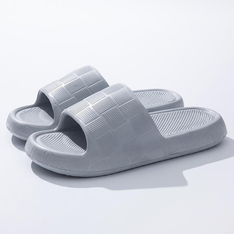 Тапочки, Парные тапочки, Нескользящие, Бытовые, Для ванной, Толстая подошва, Мужские тапочки