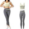 Kairela Yoga Comfortable No Running Stylish Training Tummy Tightening Yoga Set of 2 Women's Wear, Movement, Sportswear, Bounce, Breathable,