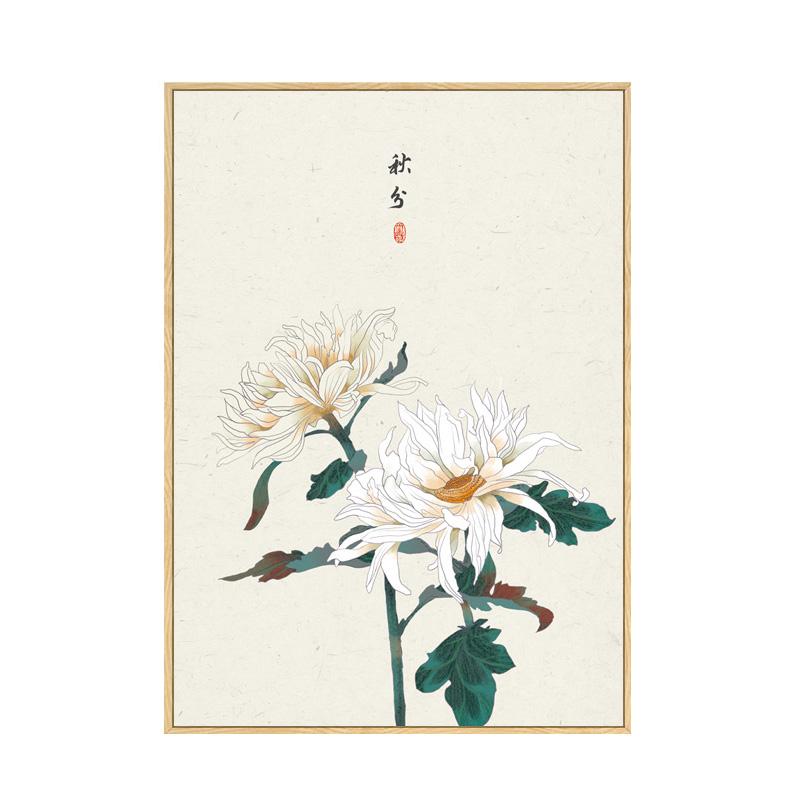 Китайская живопись на холсте для домашнего декора, 24 вида праздников, пейзажное настенное искусство, картины для гостиной, китайские постеры