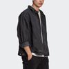 adidas Оригинальная джинсовая куртка Fshn Повседневная Спортивная куртка с лацканами Черная Мужская GN3292