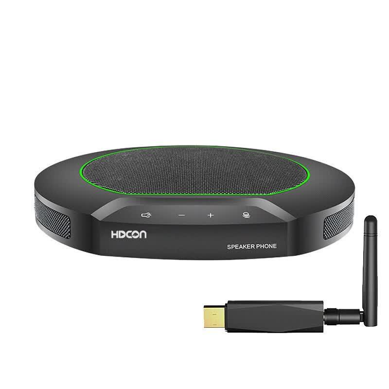 HDCON A750W Улучшенный 2,4G Беспроводной Всенаправленный Конференц-микрофон со встроенным динамиком (Китайская версия)