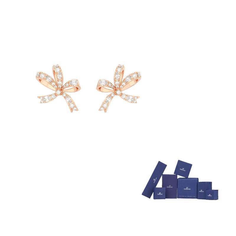 Previous Season Hyperbola bow stud earrings