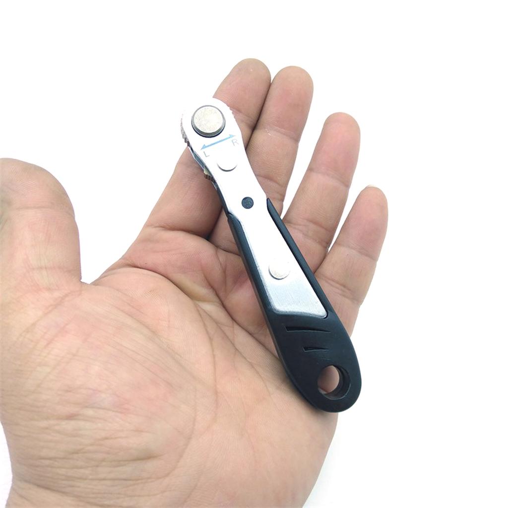 Mountain Bike Ratchet Wrench Set Bicycle Spanner Repair Tool with Allen Key Hex Torx Wrench Bit