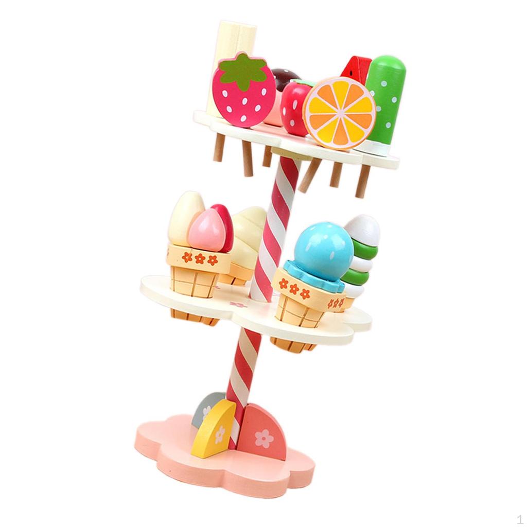 Ice Cream Toy Education Simulation for Age 24 Preschool Gifts