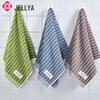 Мягкая впитывающая полосатая хлопковая мочалка Jieliya: Полотенце из чистого хлопка для ежедневного использования