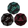 Fitness Dice Pocket Size Multi-sides Exercise Decision Dice Home Gym Workout Dice Stress Relief Toy Men Women Athletes Sports Enthusiast Gift