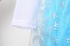 Frozen Elsa Cosplay Set Kids Costume Girls 130cm (Dress, Cloak, Dress, Tiara)