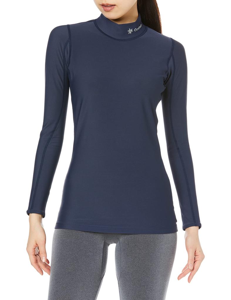 Goldwin C3fit Kodenshi Warm High Neck Long Sleeves GCW62302 Eclipse Navy M