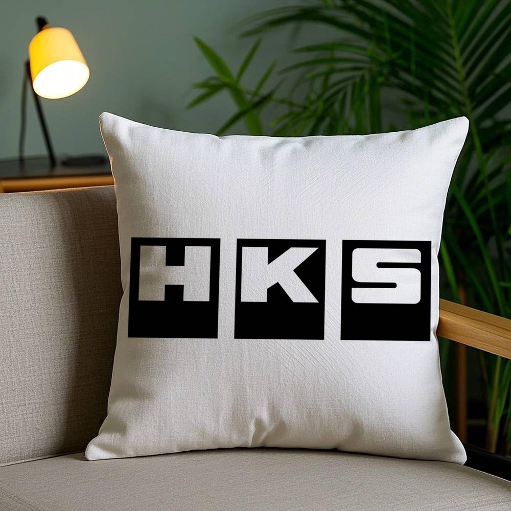 Ретро Узор H-Hks Наволочка Офисный Диван Общежитие Стул Спинка Короткий Плюш Двусторонняя Печать Домашняя Наволочка для Подушки