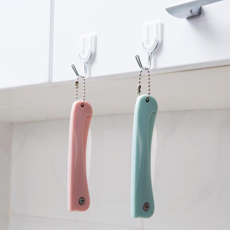 Складной керамический нож, портативный нож для фруктов, бытовой овощечистка, кухонный измельчитель, многофункциональный нож, кухонный инструмент