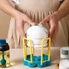 Kitchen Storage Organizer Pot Lid Rack Adjustable Dish Drying Rack Bowl Holder Drainer Plastic Plate Cups Stand Display Holder