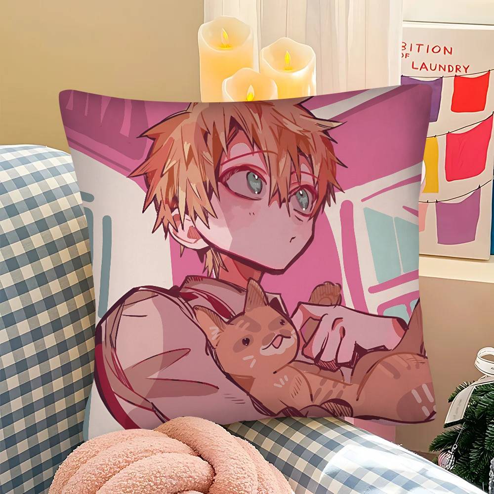 Чехол для подушки TTamon Kun Аниме Модный Квадратный Чехол для Подушки Спальня Диван Гостиная Ins Декор Отдых