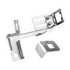 1set C1hrome Throttle Cable Kickdown Bracket For SBC BBC