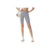 Anta Training Series Solid Color Mid-Rise Breathable Versatile Tight Sports Shorts Women Shorts Wild-Reed-Gray 962527306-1