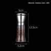 Stainless Steel Salt And Pepper Grinders Spice Jar Containers Bottle Pepper Salt Shakers Food Grade For Kitchen Spaces Cooking Utensils & Gadgets