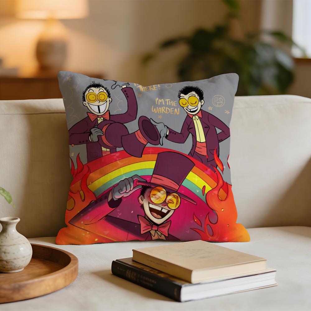 Крутая мультяшная наволочка SSuperjail Короткая плюшевая наволочка для кровати дивана автомобиля Моющаяся