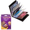 Wallet Wonder Large Capacity Change Card Pack Cardcase Pu Material Color Solid