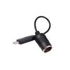 Converter Adapter USB Male 5V To 12V Car Lighter Female Power Cord