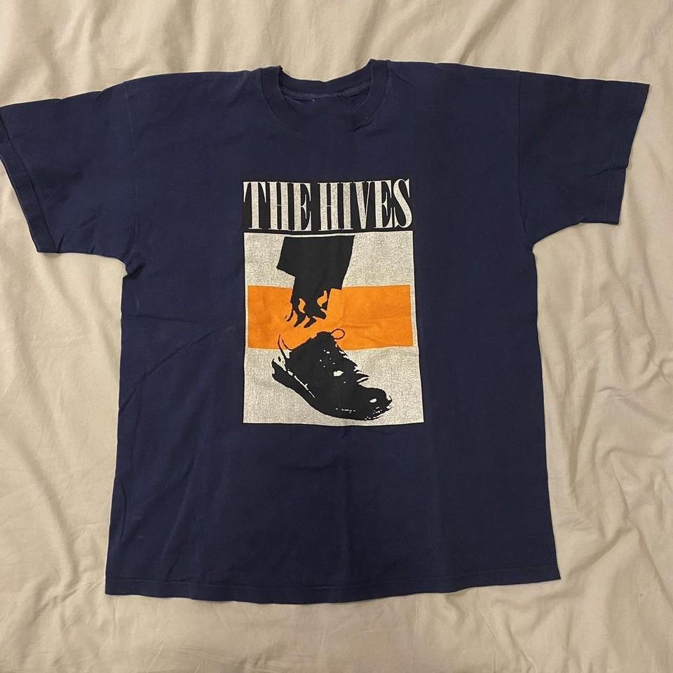 Collection The Hives Band Album Tour All Size S to 5XL Navy T-shirt