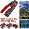 RJ45 crimping tool kit Ethernet crimper and tester for Cat5e Cat6 Cat6a 8P8C modular connectors