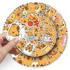 50 New Capybar Cartoon Stickers Personalized Cute Animal Kapibala Decorative Stationery Glue Stickers